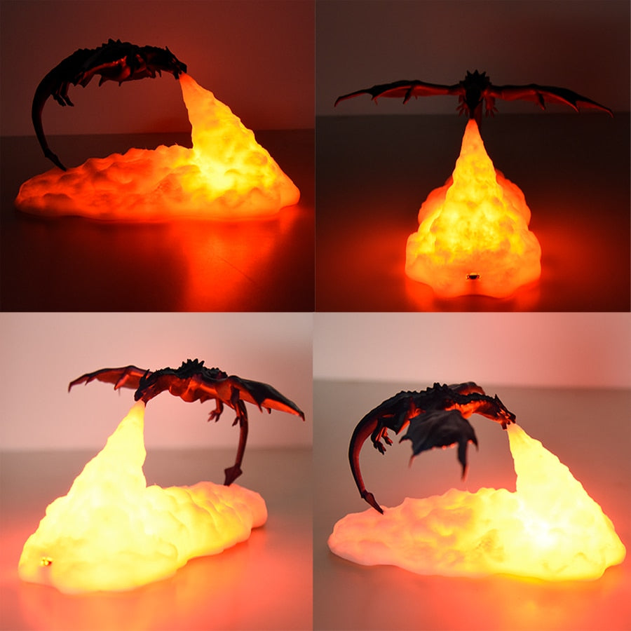 Flame Breathing Light Box